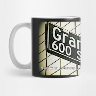 Grand Avenue, Los Angeles, California by Mistah Wilson Mug